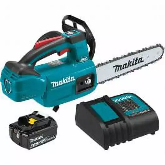 1 Set. Makita Xcu06Sm1 18V Lxt Li-Ion Brushless 10 Top Handle Chain Saw Kit 4.0Ah