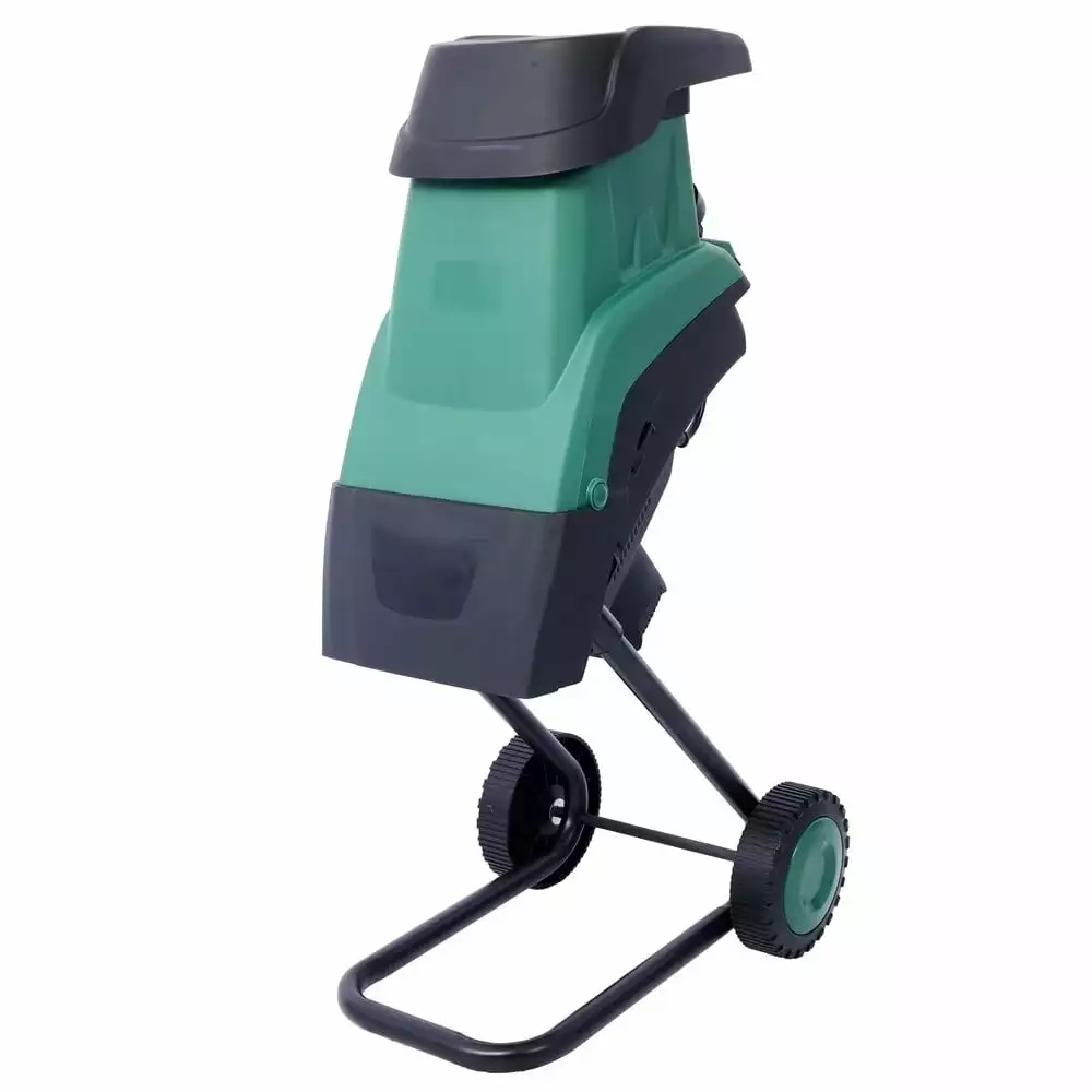 15Amp Electric Wood Chipper/Shredder with Wheels. Electric Garden Shredder Travel-friendly Chipping Width Gatherion Bag. Double Sided Blade System. Auto Shut-Off - Green 15Amp Electric Wood Chipper Shredder Wheels Garden Shredder Portable Chipping Width Collection Bag Double Sided Blade System Auto Shut Off Green 6cd92887 3a4f 495a ab3c c419a8c98697.49f764a8fe41cb2b2523b9ef3d281c30 Outdoor Power Equipment & Garden Tools