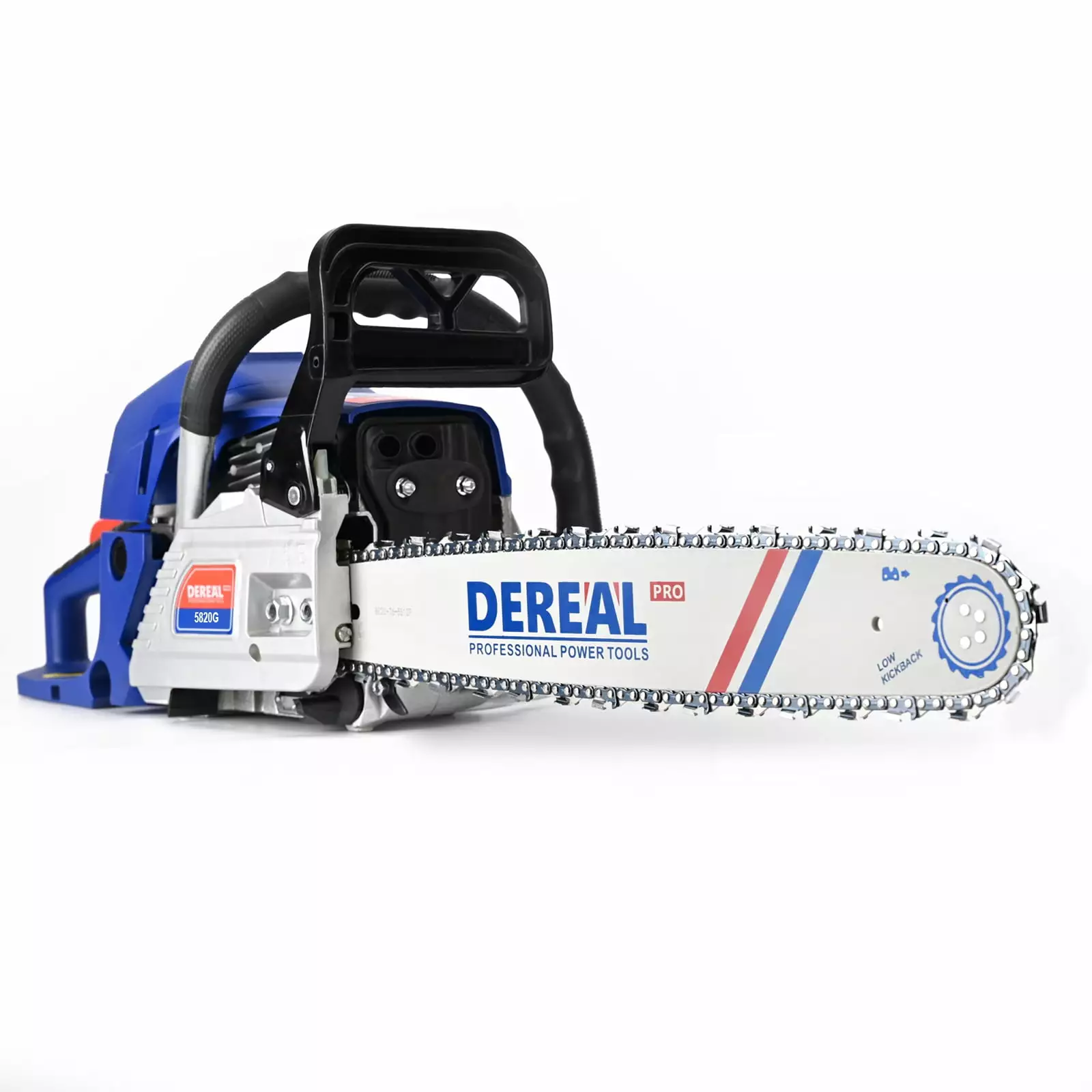 58CC 5820G Gas Chainsaws 16 Inch Power Chain Saws 2 Stroke Handed Petrol Gasoline Chain Saw for Cutting Wood Outdoor Garden Farm Home Use