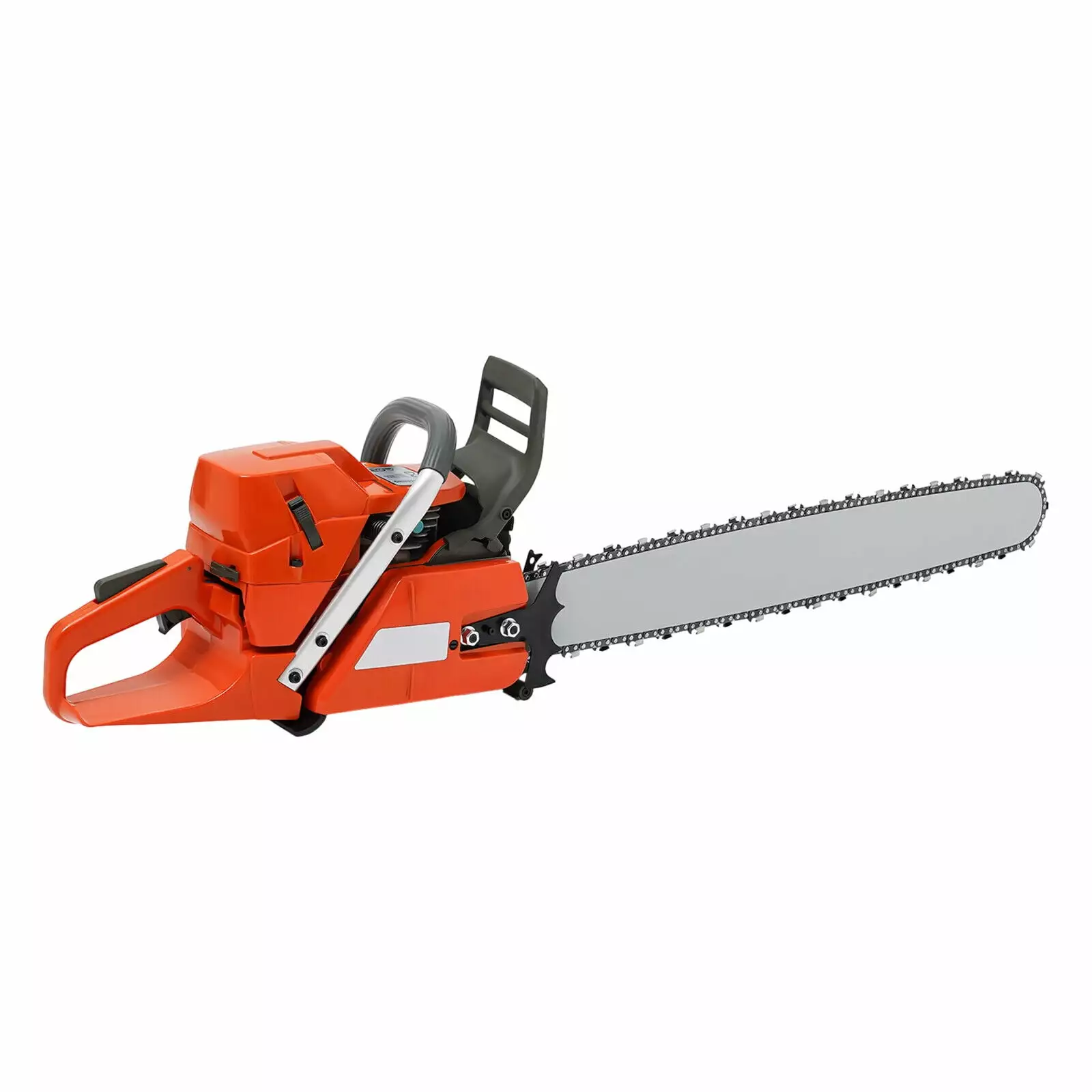 71CC 2 Stroke Gas Chainsaw 550Ml High Speed Cycle Gas Powered Chainsaw Handheld Cordless Petrol Chain Saw for Garden Pruning. Forest Logging. Chopping Wood