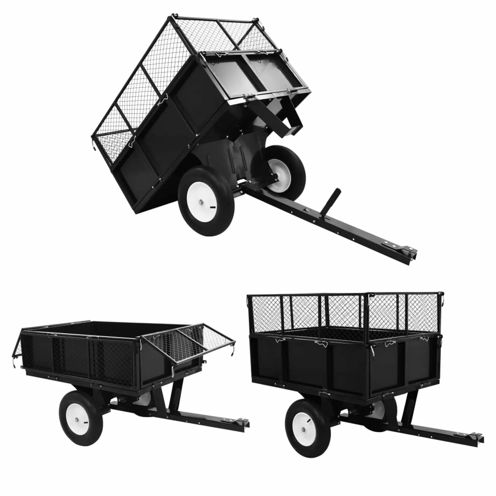 Andoer parcel.X 30.3 X 30.3 X 40.6 With Wheels Frame Cart 60.2 Side Walls Steel Frame Cart Lawn Mower Cart 60.2 X 60.2 X 30.3 Walls Steel Frame X W X Cabinet 23.6x13.8x29.9 Reclaimed Sddds
