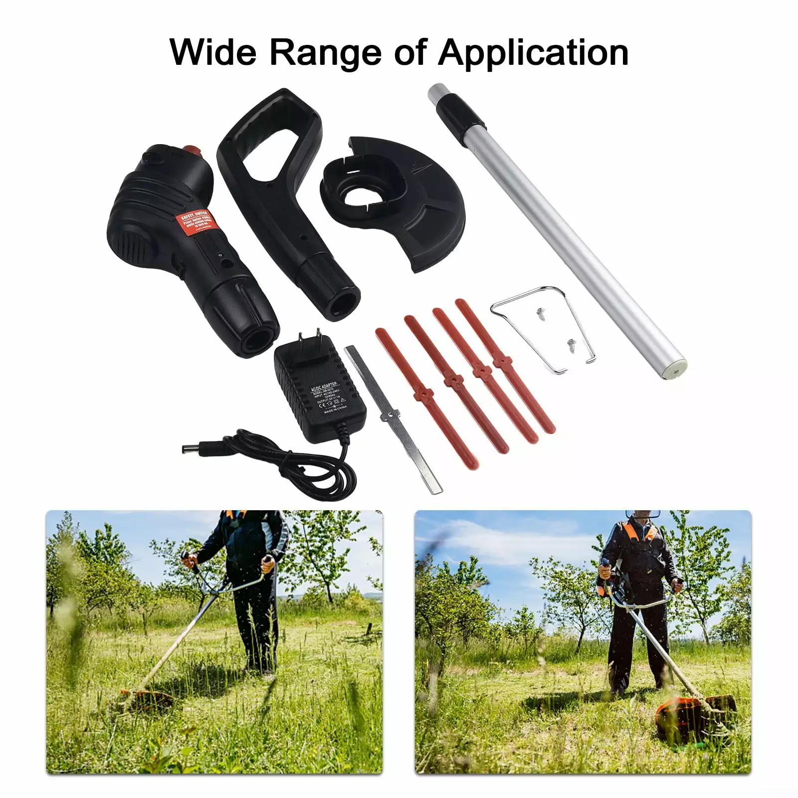 Arkzeo Garden Electric Cordless Grass Trimmer Grass Cutter Rechargeable Tools