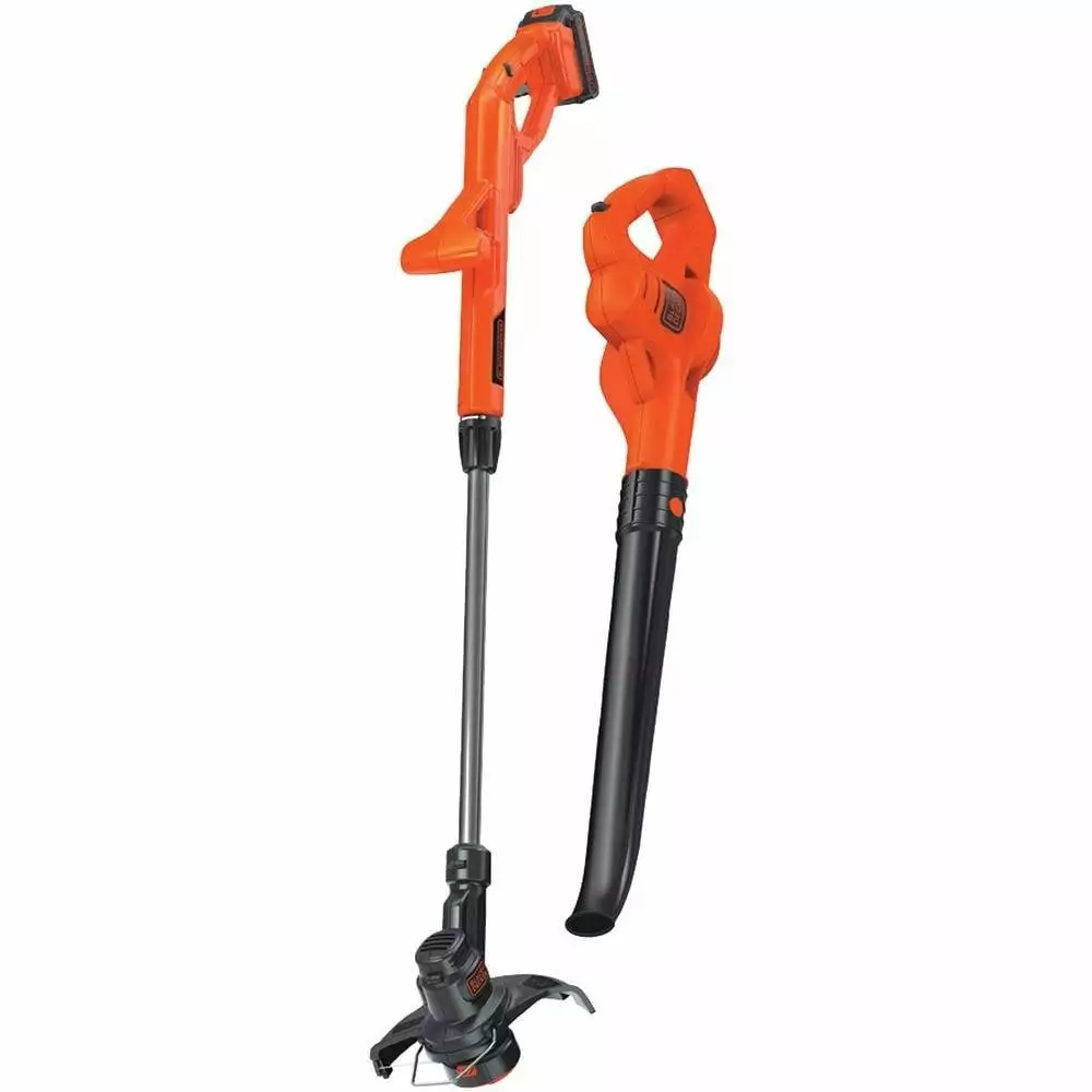 BLACK+DECKER LCC221 20V MAX Lithium String Trimmer/Edger Plus Sweeper Combo Kit. 10