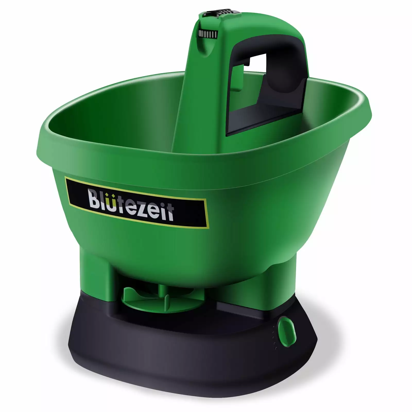 Bl tezeit Electric Handheld Spreader. AA Battery Powered 0.75 Gallon Seeder. Adjustable Speed & Dispersion Control Broadcast Spreader for Grass Seeds/Lawn/Garden/Salt/Ice Melt/Fertilizer/Weed