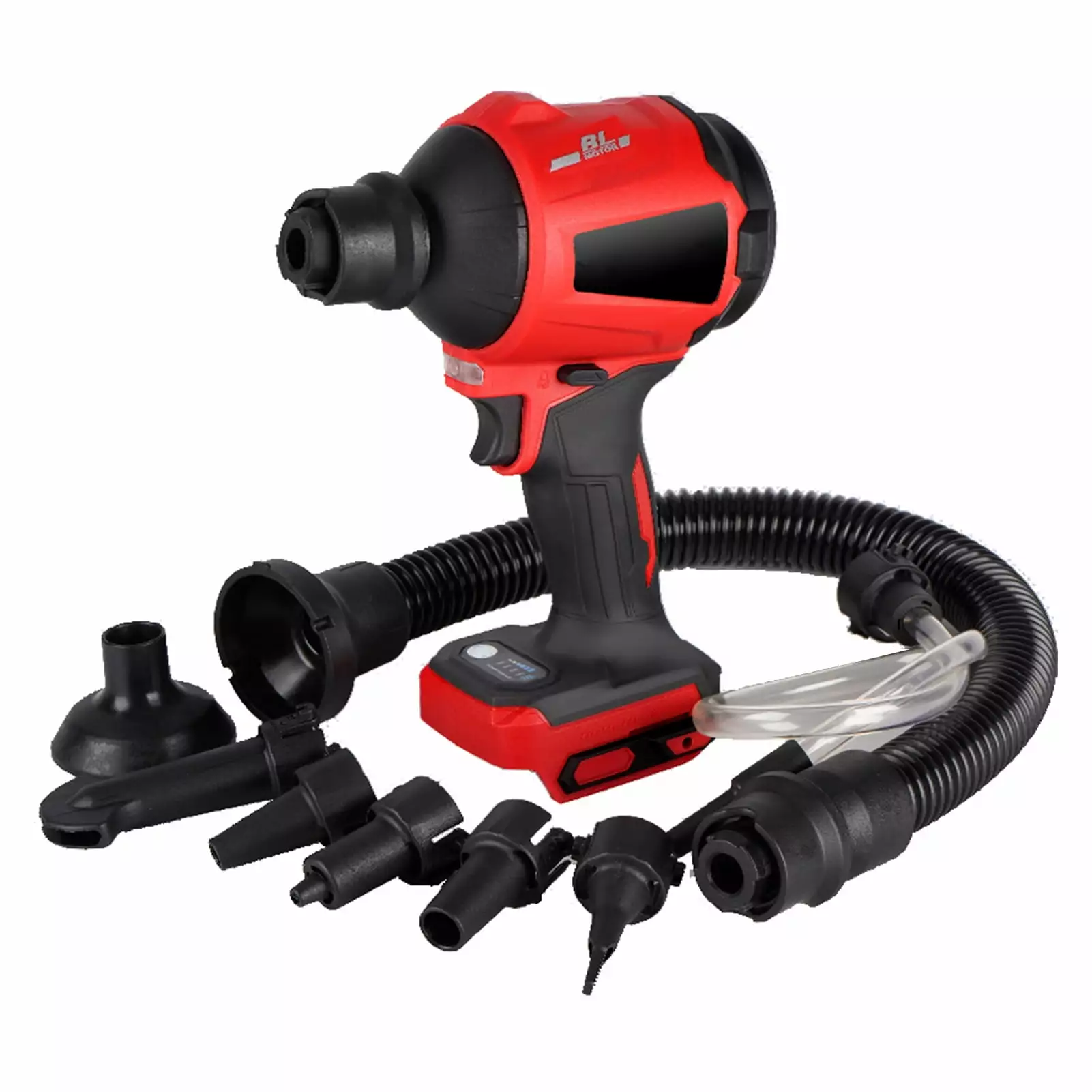 6 Nozzles Compressed With Deflation Motor Air Compressed Nozzle And 6 Handheld Blower 80000rpm Deflation Nozzle And Blower Handheld Blower 2-in-1 Blower Handheld