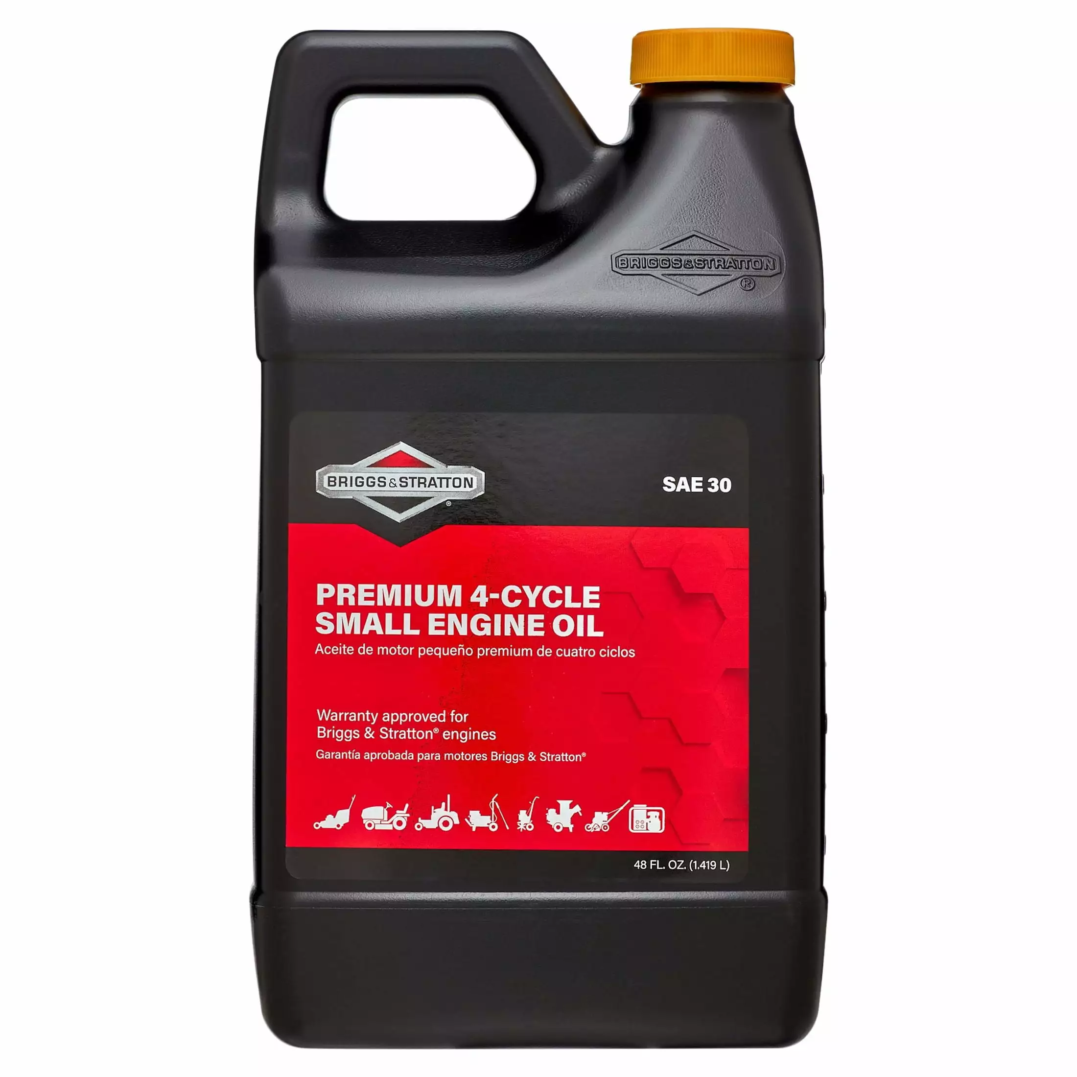 Briggs & Stratton 100028 48 oz. 4 Cycle Engine Oil SAE 30. Pack of 8