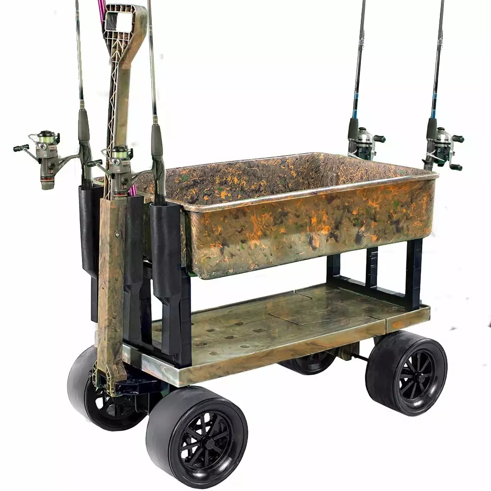 Camo Outdoor Recreation Folding Wagon