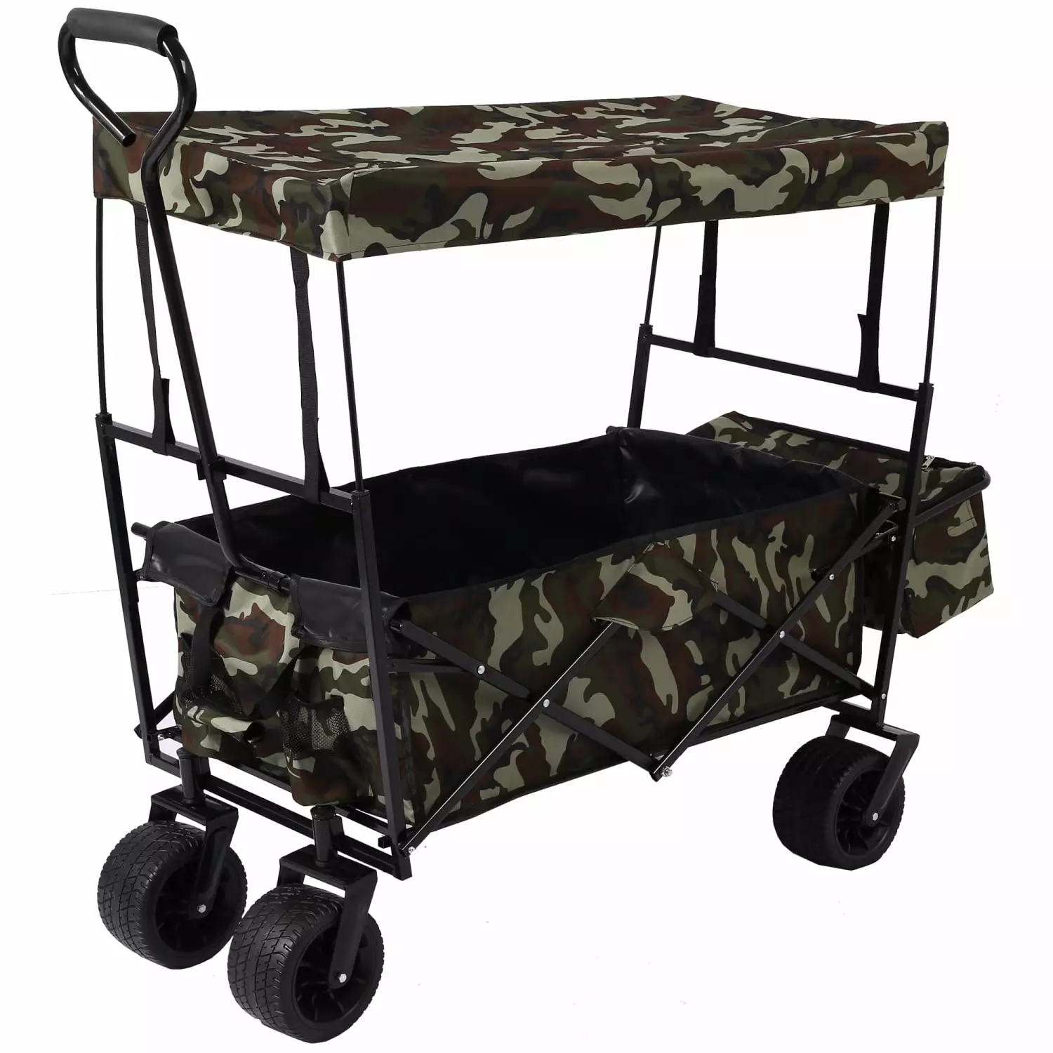 DremFaryoyo Outdoor Garden Park Utility wagon portable beach trolley cart camping foldable folding wagon