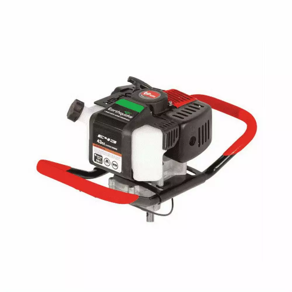 Earthquake E43 1-Person Earth Auger Powerhead - 43cc 2-Cycle Viper Engine. 5 Year Warranty