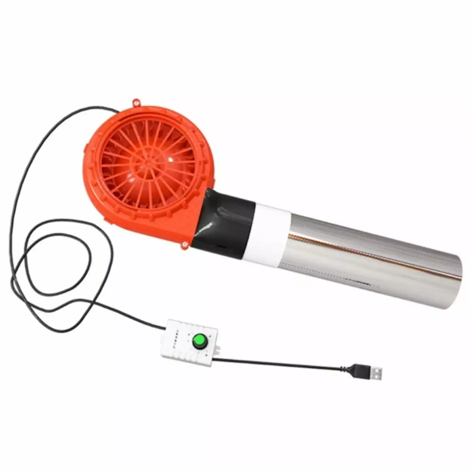 Productive Space-saving and Accessible Handheld Battery Powered Travel-friendly BBQ Air Blower Fan - Perfect for Outdoor Grilling