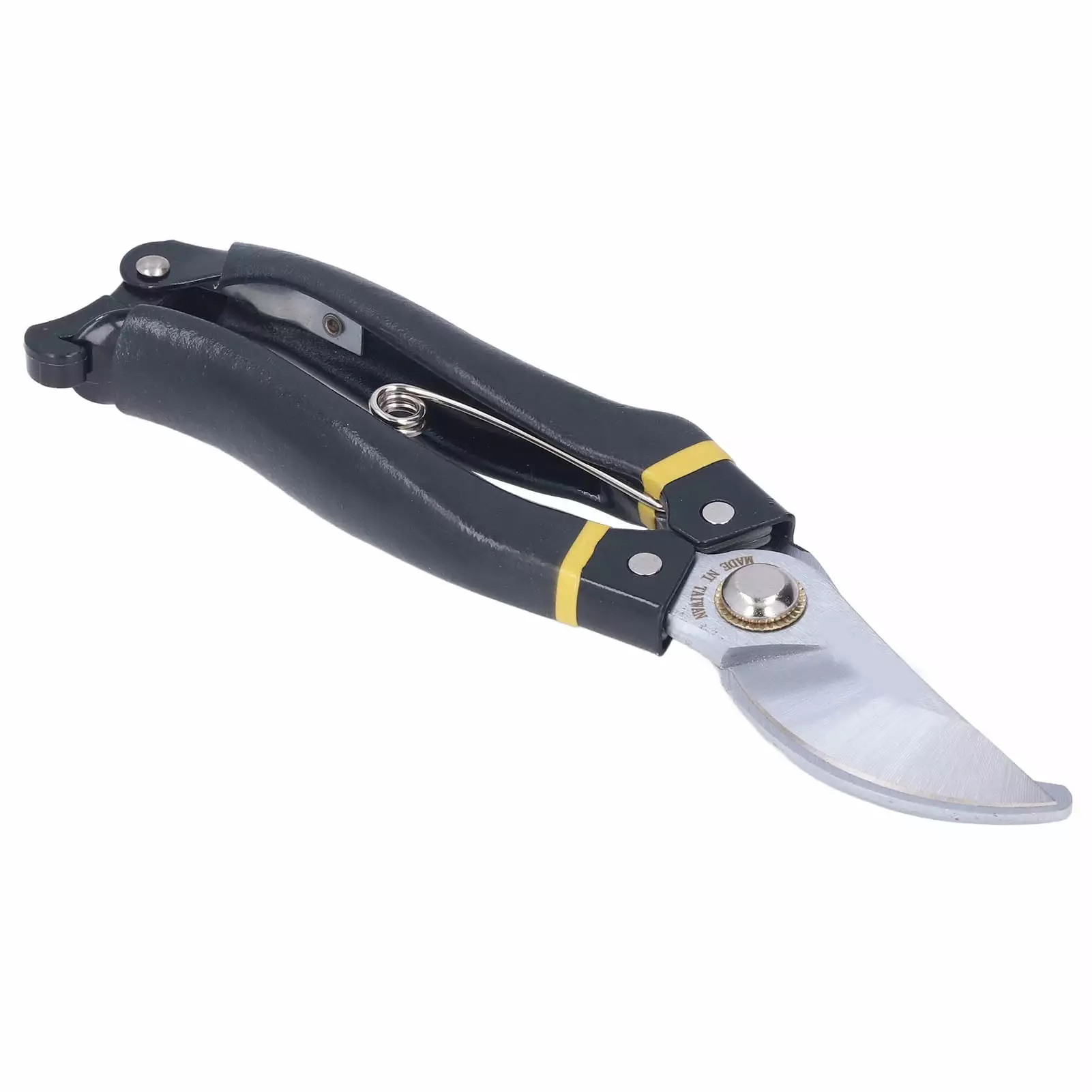 High Sharpness Carbon Steel Garden Shears with Effort-Saving Nonslip Handle