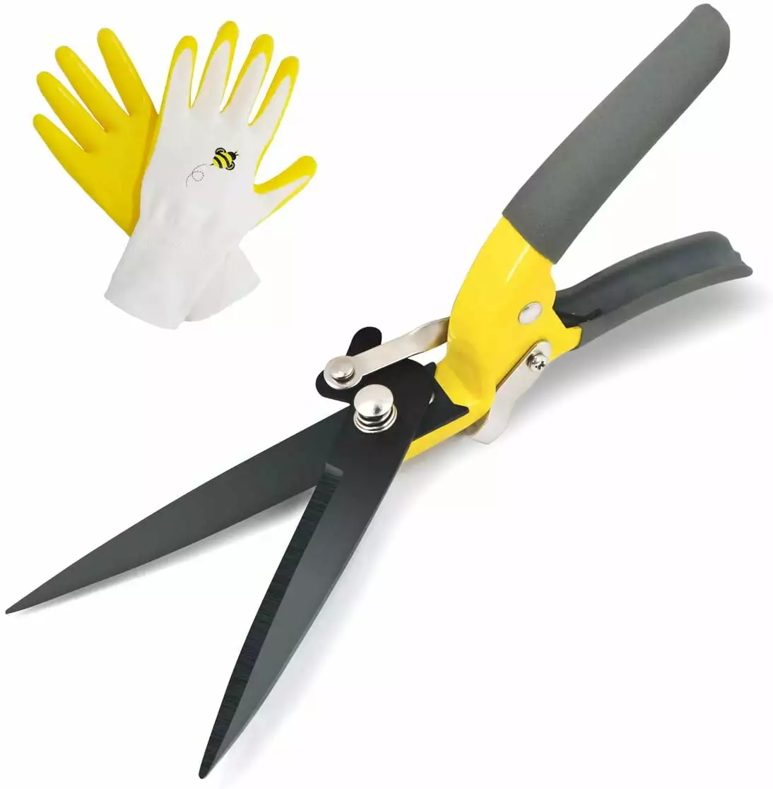 Jardineer Hand Grass Shears. Grass Clippers for Lawn and Garden