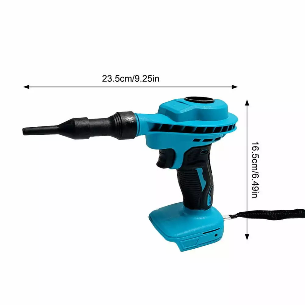 LLDI Cordless Dust Blower inflator Vacuum Function Multifunction for Battery