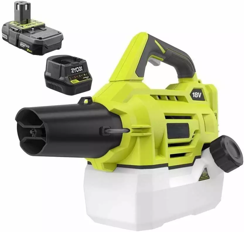 ONE+ 18-Volt Lithium-Ion Cordless Mister with 2.0 Ah Battery and Charger Included