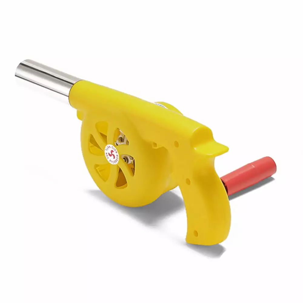 OWSOO Blower Combustion Air Picnic Make-a-Fire Equipment Outdoor Travel-friendly Barbecue Blower Szie Fire Blower Hand Blower Barbecue Blower Szie Fire Blower Combustion Blower Picnic Make-a-Fire