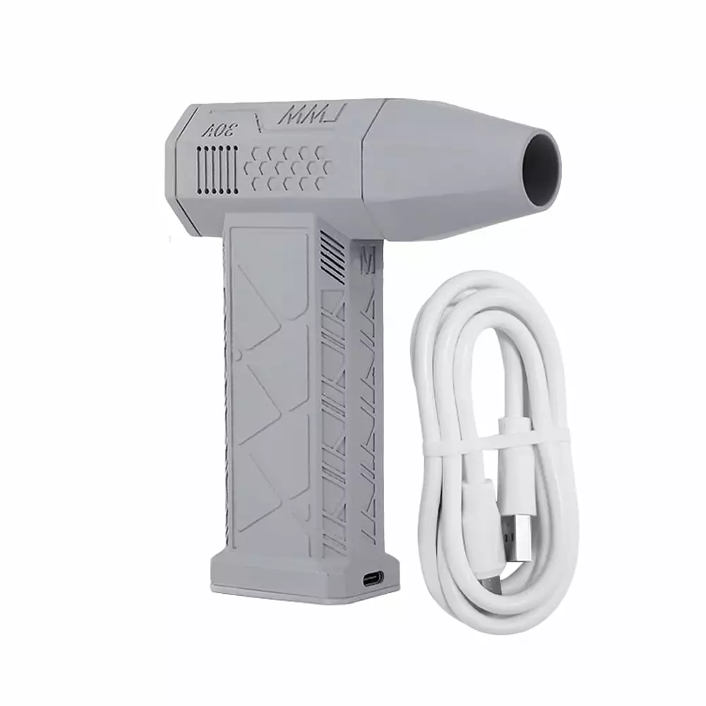 OWSOO Jet Fan.Motor Fan 130 Fan 130 000RPM Compressed Air Tool 000RPM Turbofan 200W Blower Compressed Air 200W Blower Turbofan 200W 130 000RPM Turbofan Handheld Motor Fan Air Tool Type-C