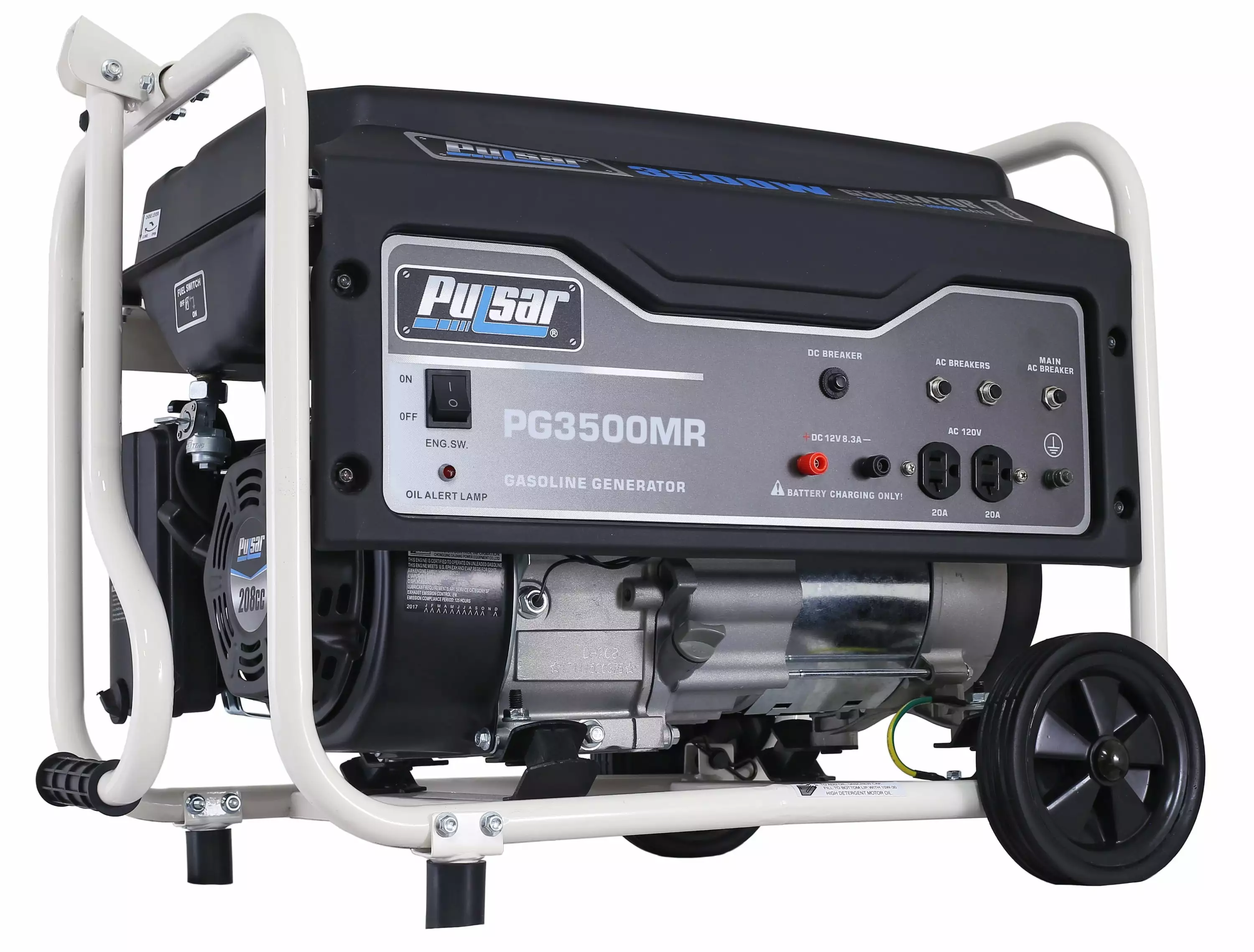 Pulsar 3500-Watt Gas Powered Travel-friendly Generator (CARB)