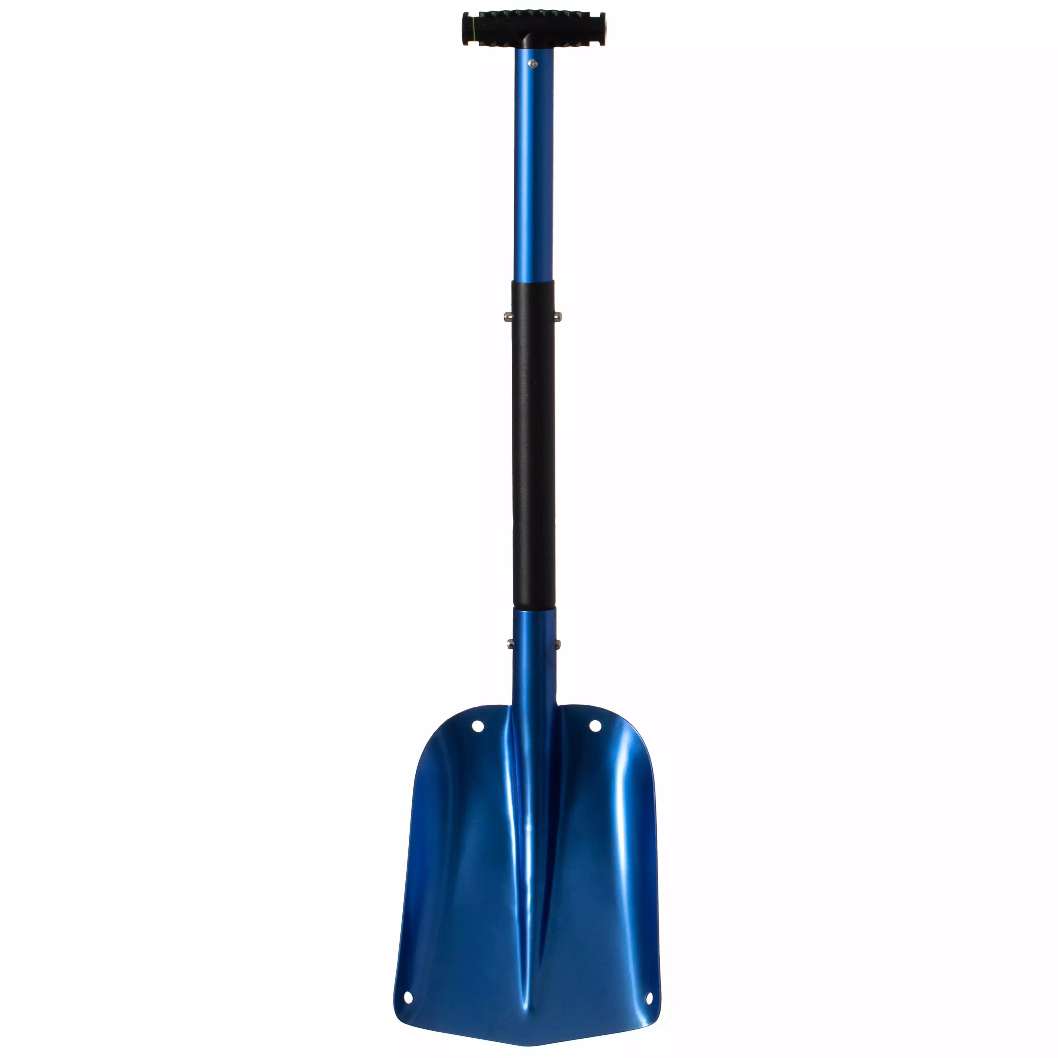 Quickway Imports Featherweight Extendable Aluminum Telescoping Space-saving Utility Snow Shovel. Blue