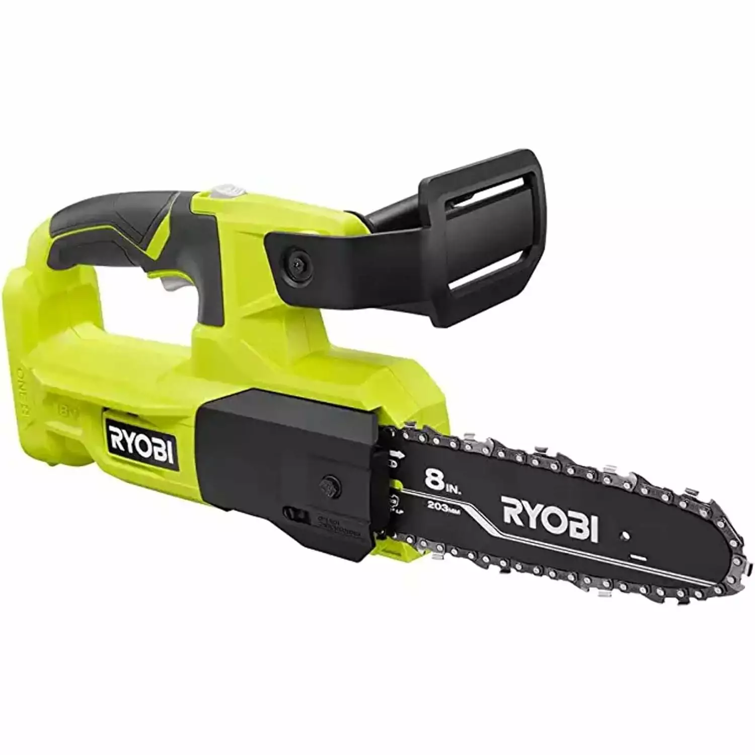 RYOBI Ryobi ONE+ 18V 8 in. Cordless Battery Pruning Chainsaw (Tool Only- Battery and Charger NOT INCLUDED). P5452BTL