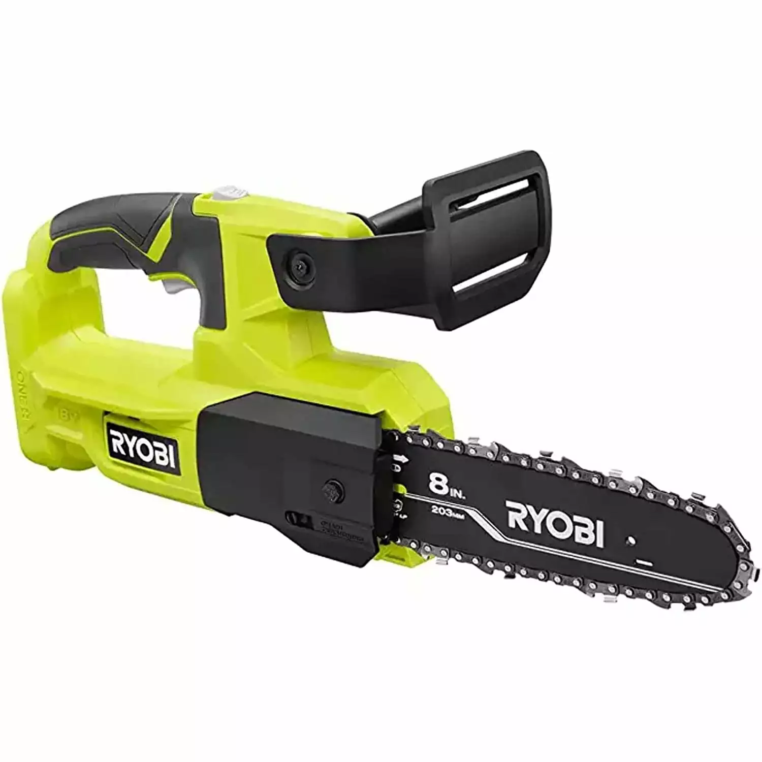 RYOBI Ryobi ONE+ 18V 8 in. Cordless Battery Pruning Chainsaw (Tool pp- Battery and Charger NOT INCLUDED). P5452BTL