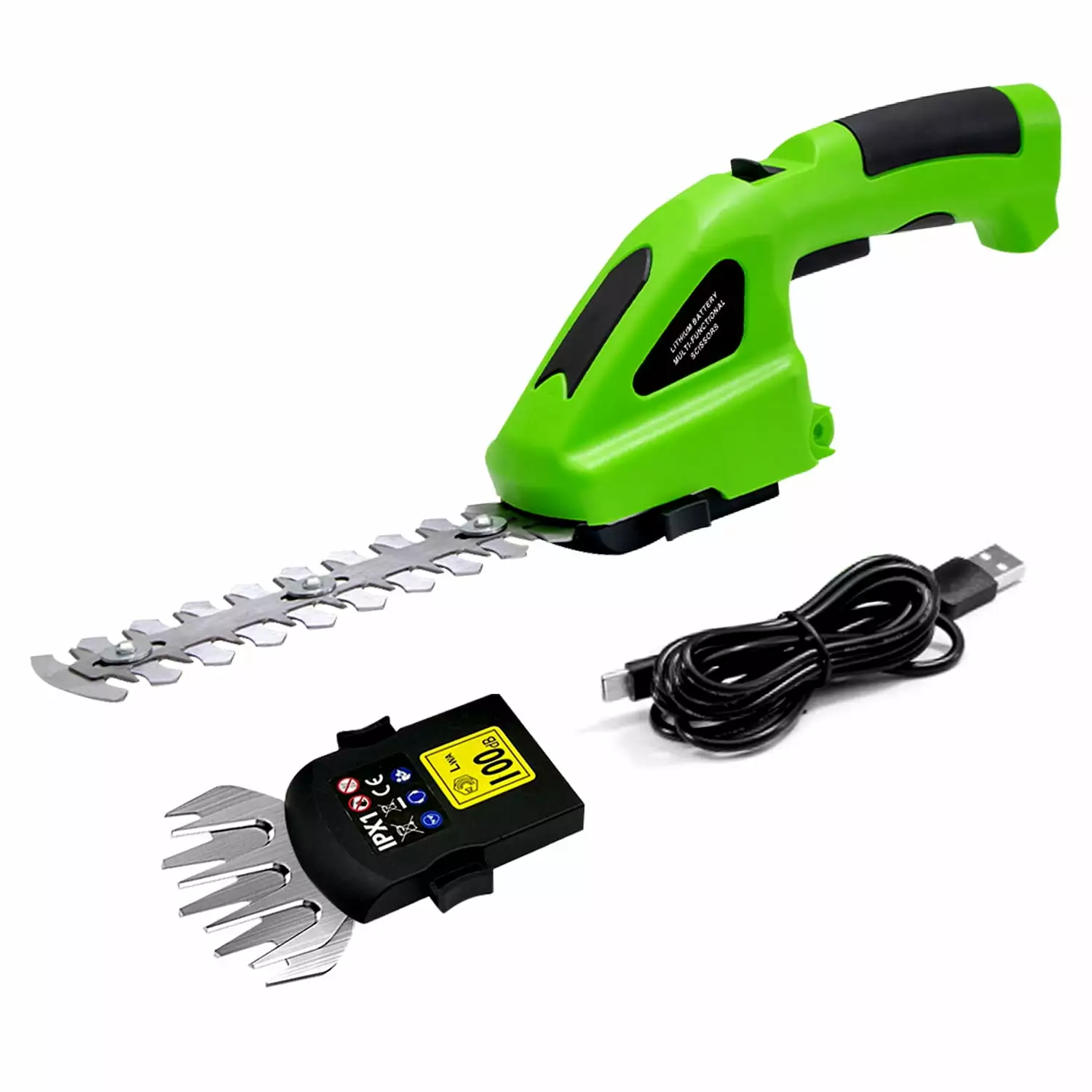 SUGIFT 2-in-1 Grass Shear and Hedger. Green