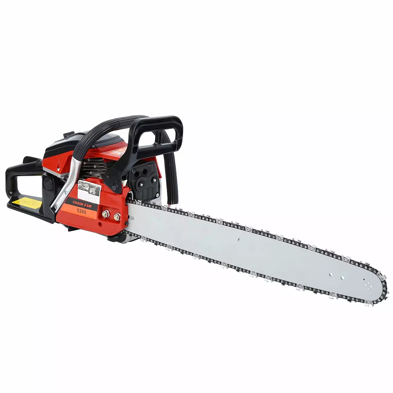 Seizeen 52CC Gas Chainsaw. 22'' Handheld Chainsaw Featherweight. Cordless Chain Saw w/ Powerful 2-cycle Engine for 8500RPM. Red