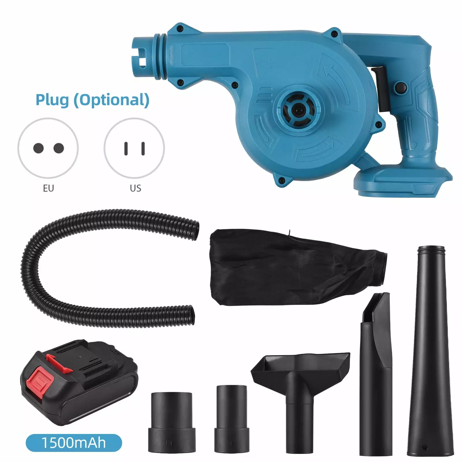 With Battery 2-in-1 And Cleaner Handheld Battery Powered Blower Handheld Battery Powered 21v Blower And Battery 2-in-1 21v Hair With Powered Blower Lawn Blowers 2 Battery 21v