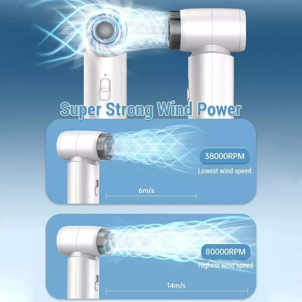 fan.80000rpm Travel-friendly Air 4500mah Blower 4500mah Battery 80000rpm Twirltide With 4500mah Battery Air 80000rpm Blower Air Blower And 4500mah Air 80000rpm Air With 4500mah